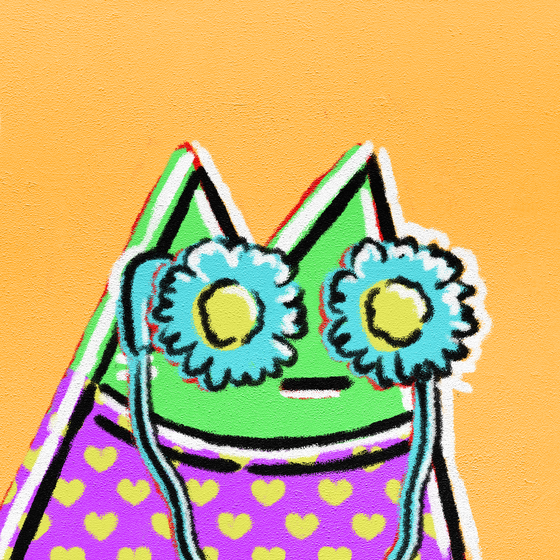 Pop Art Cats #1525