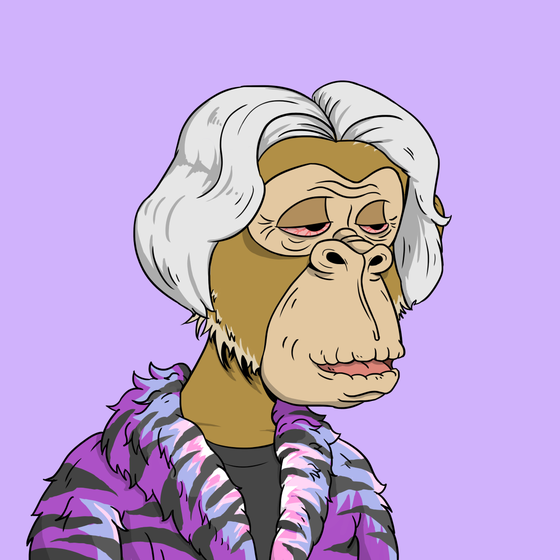 Elderly Ape #4686