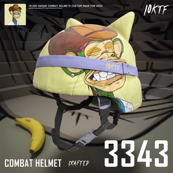 Ape Combat Helmet #3343