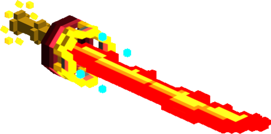 AURA Weapon -  Flame Sword