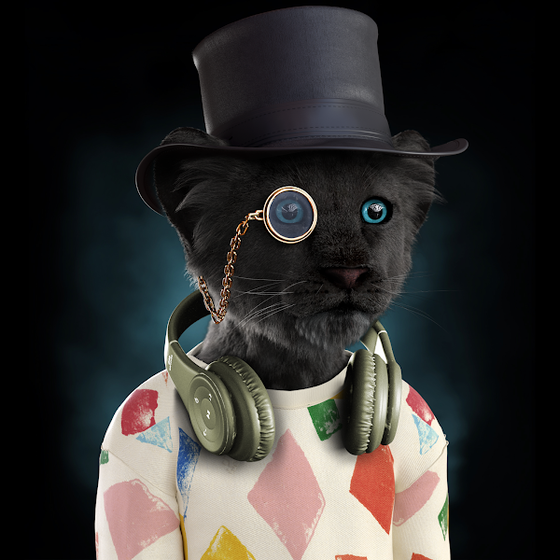 3D Fashion Cat Metaverse