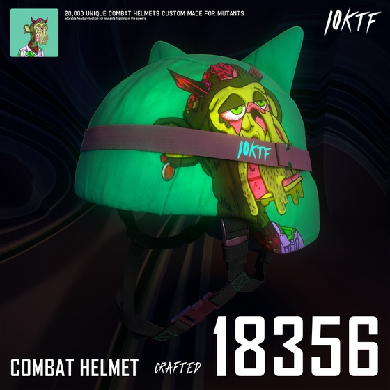 Mutant Combat Helmet #18356