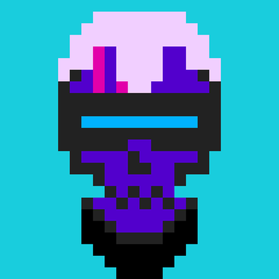 Cyber CryptoSkull #561