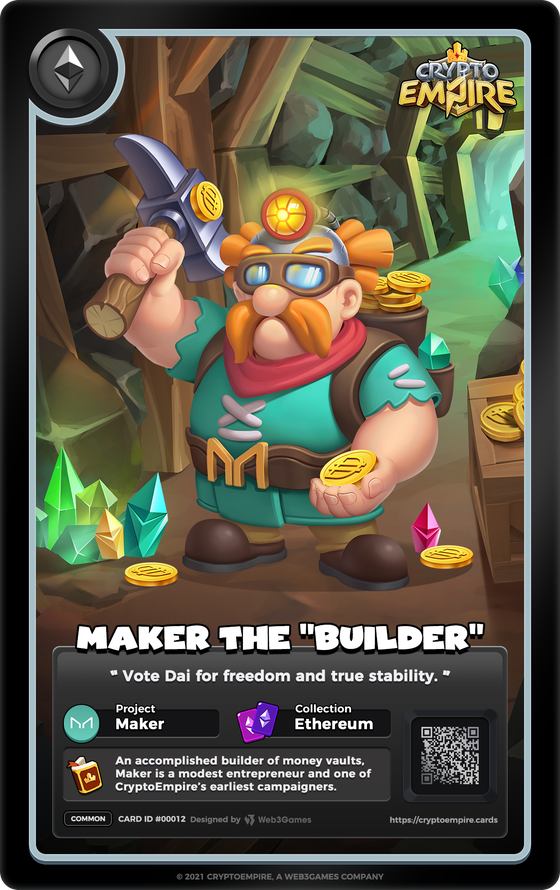 MAKER THE "BUILDER" #12