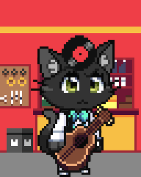 Pixel kitties #40