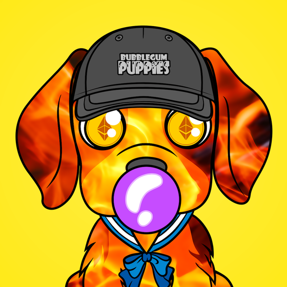 Bubblegum Puppy #5832