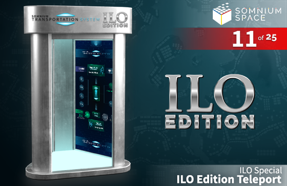 Somnium Space Teleportation Hub #11 - Limited ILO Edition.