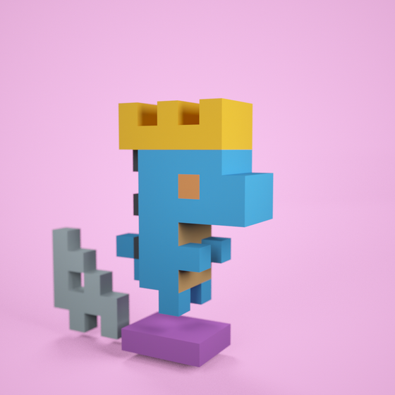 3D tiny dino #287