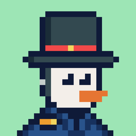 8bit Penguin Chad #14