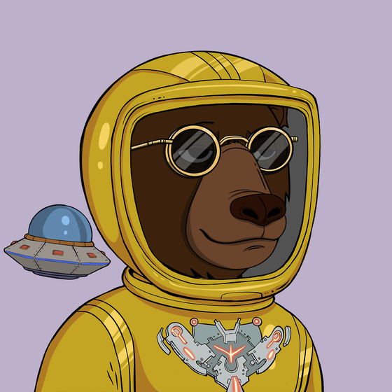 Okay Space Bear #2609