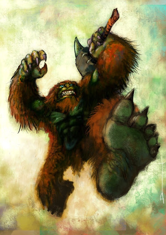 Furious Sasquatch