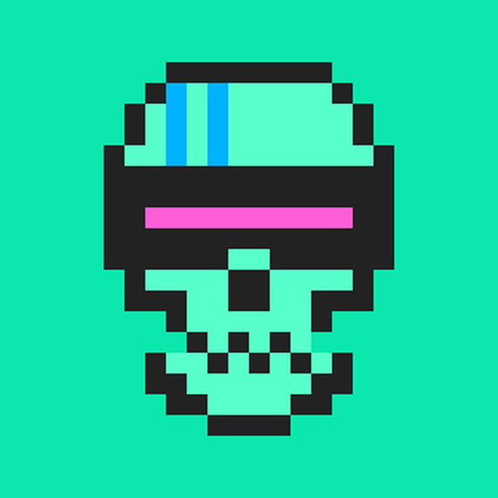 Cyber CryptoSkull #739