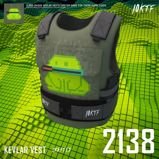 Toadz Kevlar Vest #2138