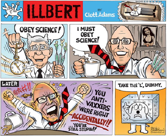 ILLBERT BY CLOTT ADAMS PARODY  Ben Garrison Viral Cartoon