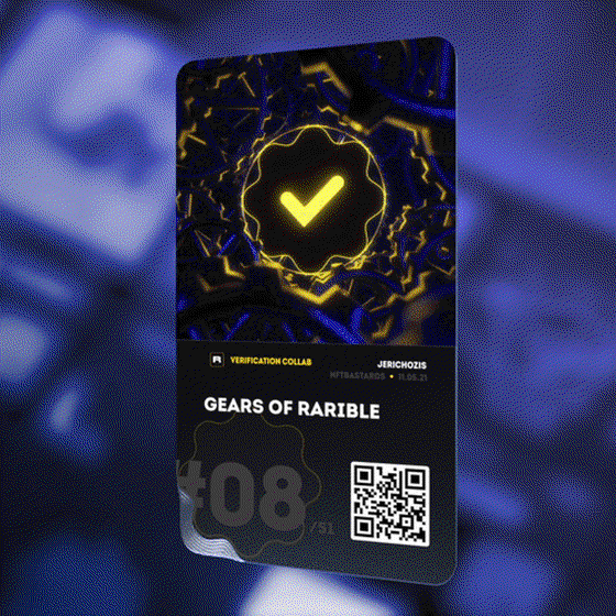 #08 ‘Gears Of Rarible’ by jerichozis 🌟 BRB #1