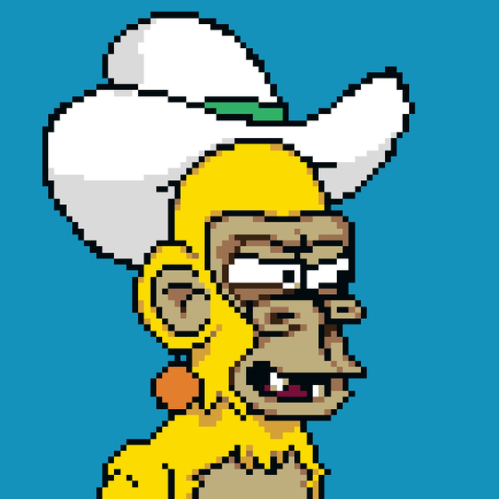 Pixel Simp Ape YC #2953