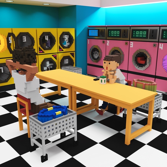 Hip Laundromat -girl-