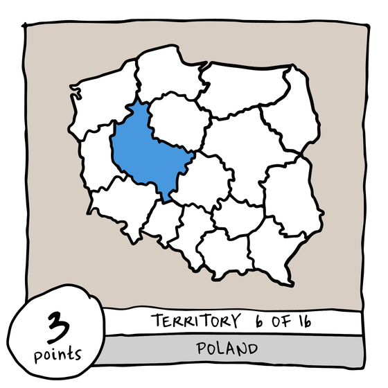 Territory 6/16 - Poland (Greater Poland)