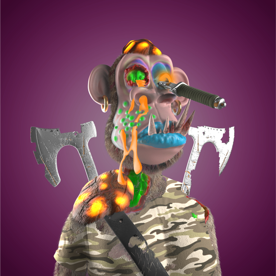 Mutant Ape Militia #1724