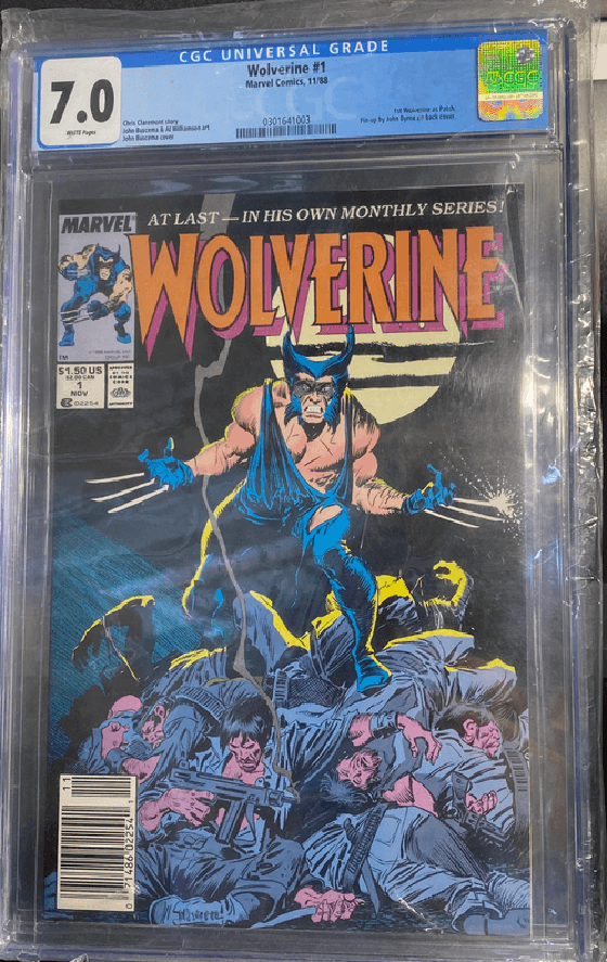 Wolverine Issue #1 - November 1988 CGC 7.0