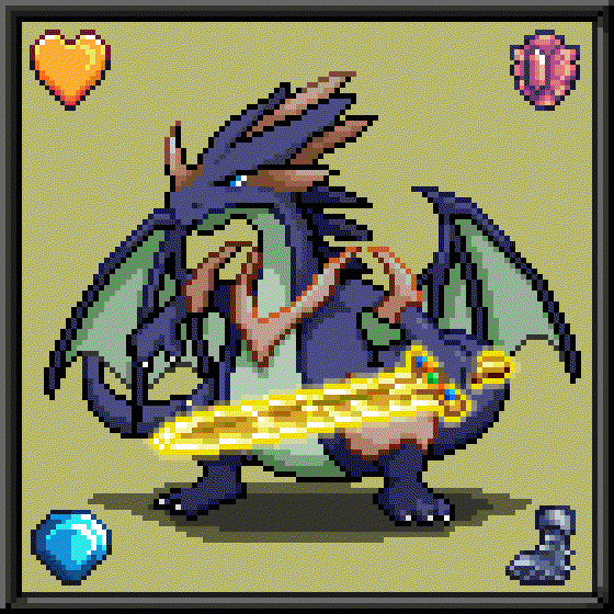 CryptoBeasts Dragoon #4072