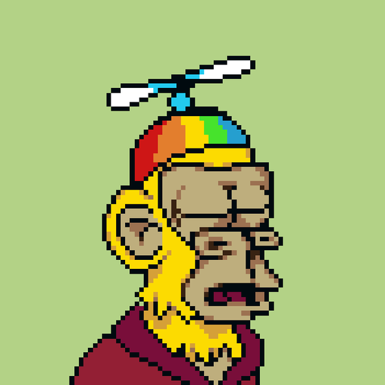 Pixel Simp Ape YC #387