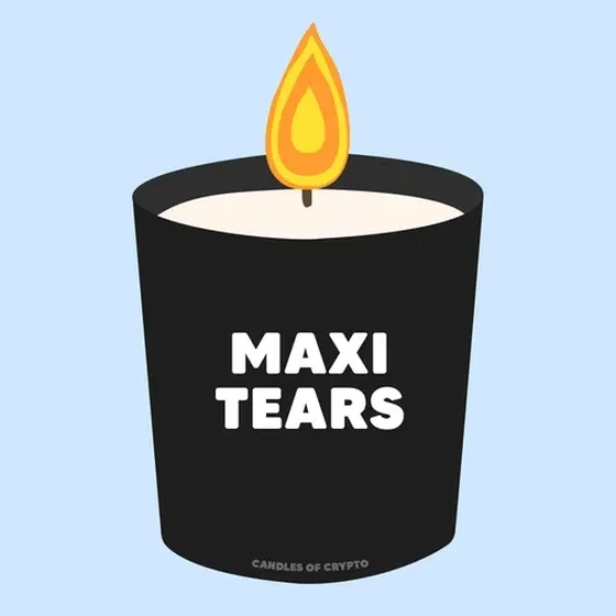 Candle #244 - Maxi Tears