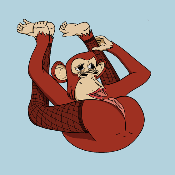 LADY APE YOGA CLUB #4128