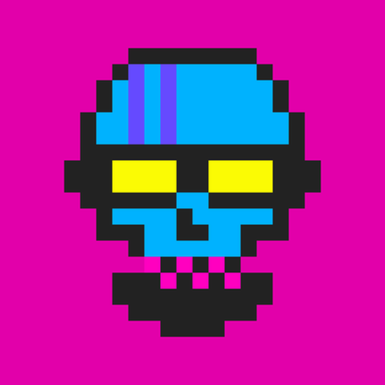 Cyber CryptoSkull #3695