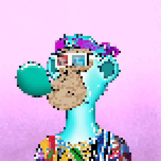 Trippin' Pixel Ape #707