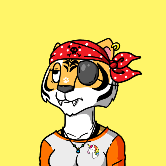Grouchy Tigress Social Club #1615