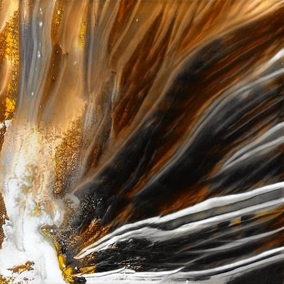 golden waterfalls