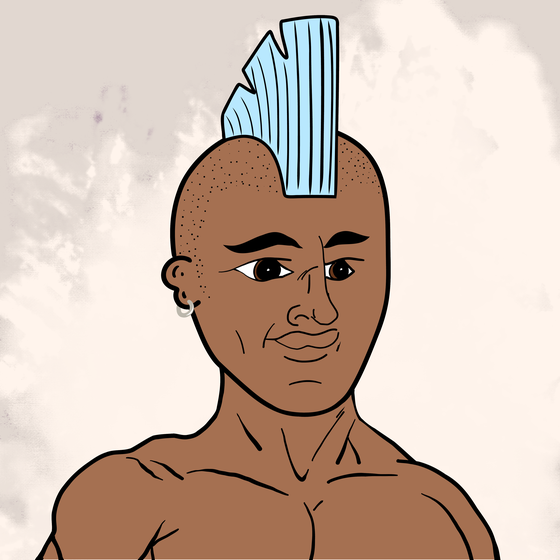 Mohawk Head 9