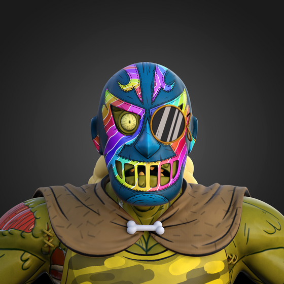 Lucha 3D Knockout #607