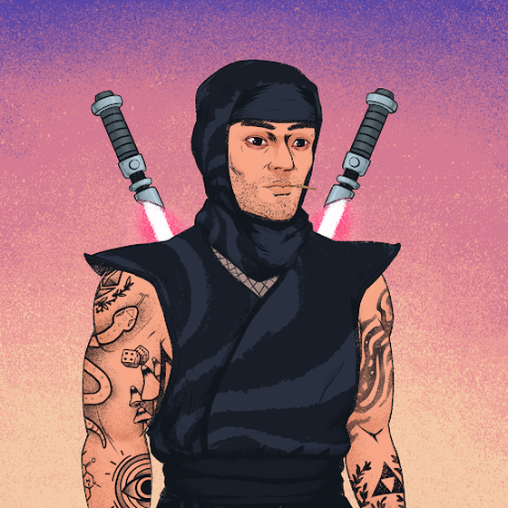 Tie Dye Ninja #7469