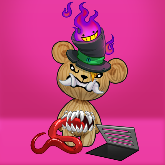 Evil Teddy Bear #6094