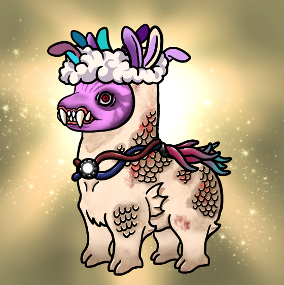 Alien Llama #5677