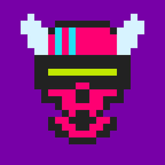 Cyber CryptoSkull #3011