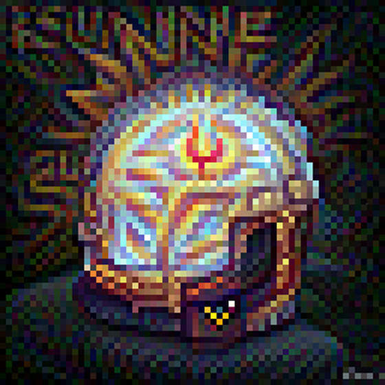 'Rune Sun' Helm of Enlightenment