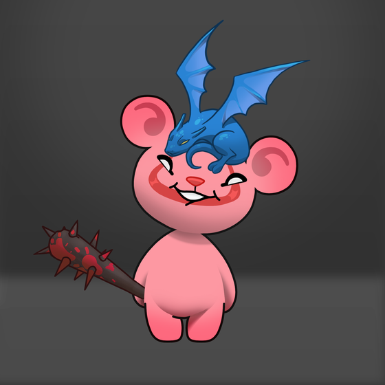 Evil Teddy Bear #6133