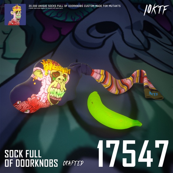 Mutant Sock Full of Doorknobs #17547