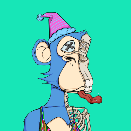 Skeleton Ape Yacht Club #1944