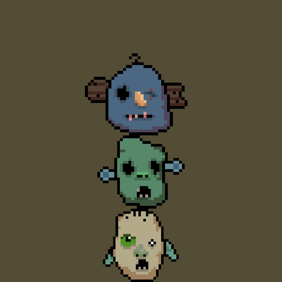 stacked pixel goblintown #999