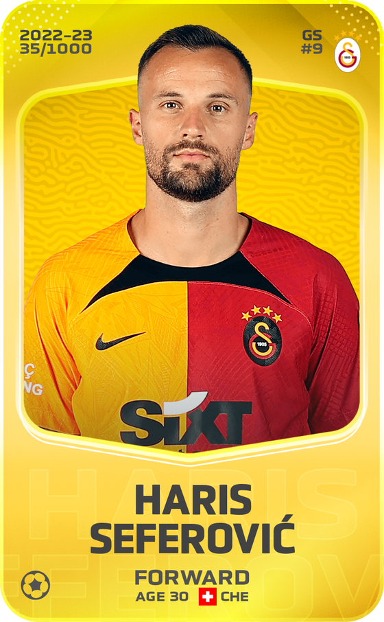 Haris Seferović 2022-23 • Limited 35/1000