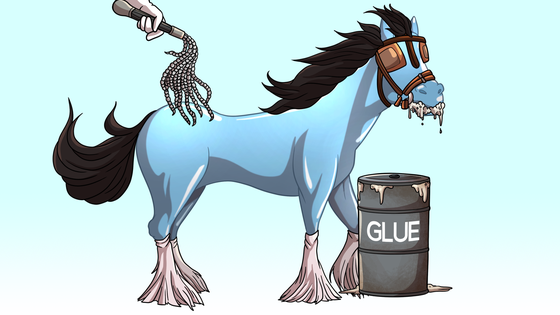 Glue Factory Horse #5009