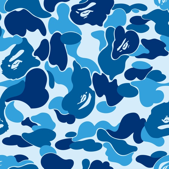 BAPE® ABC Camo - Blue