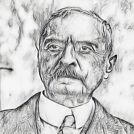 68 Karl Landsteiner _ Sketch