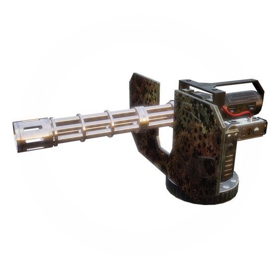 RUST Platinum M134C Minigun