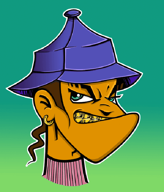 Mad Mugsy creased kangoe