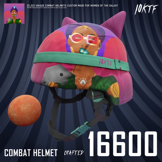 Galaxy Combat Helmet #16600